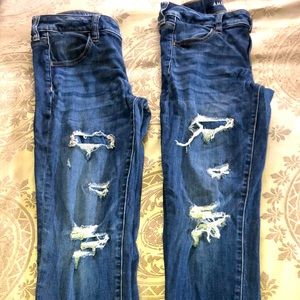 Hollister Size 8 Long Skinny Jeans
